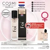 PROFUMO COSMI FOI 15ML WOMEN 15ML, MADE IN OLANDA — foto 1