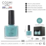 COSMI SMALTO LUNGA DURATA  N.121 AZZURRO SIRENA, MADE IN FRANCE — foto 1