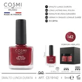COSMI SMALTO LUNGA DURATA  N.142 PORPORA PERLATO, MADE IN FRANCE — foto 1