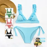 Bikini Donna Quattro stagioni Made in Cina Tempo libero Vari Colori Standard — foto 1