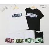 T-Shirt Donna Primavera/Estate Made in Cina Tempo libero Vari Colori Oversize — foto 1