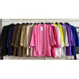 Donna Giacca Blazer Cappotti(D) Genere Autunno/Inverno Made in Italia Quotidiano Vari Colori Standard Bottoni — foto 4