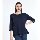Pullover Pullover Donna Primavera/Estate Made in Italia Quotidiano Colore Unico Standard — foto 1
