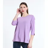 Pullover Pullover Donna Primavera/Estate Made in Italia Quotidiano Colore Unico Standard — foto 3