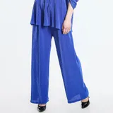 Pantaloni Donna Autunno Made in Italia Quotidiano Vari Colori Standard — foto 5