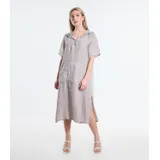 Vestiti Donna Primavera/Estate Made in Italia Quotidiano Colore Unico Standard — foto 1