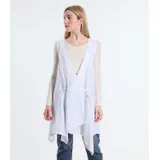 Cardigan Cardigan Donna Primavera/Estate Made in Italia Quotidiano Colore Unico Standard — foto 1