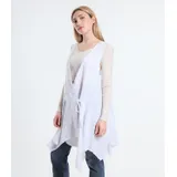 Cardigan Cardigan Donna Primavera/Estate Made in Italia Quotidiano Colore Unico Standard — foto 3