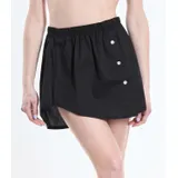 Gonna  Donna Primavera/Estate Made in Italia Quotidiano Colore Unico Standard Cotone — foto 1