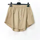 Gonna  Donna Primavera/Estate Made in Italia Quotidiano Colore Unico Standard Cotone — foto 3