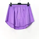 Gonna  Donna Primavera/Estate Made in Italia Quotidiano Colore Unico Standard Cotone — foto 4