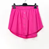 Gonna  Donna Primavera/Estate Made in Italia Quotidiano Colore Unico Standard Cotone — foto 9