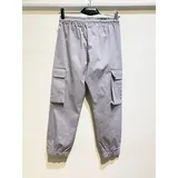 Pantaloni Cargo Uomo Primavera Made in Italia Quotidiano Vari Colori Standard — foto 3