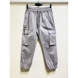 Pantaloni Cargo Uomo Primavera Made in Italia Quotidiano Vari Colori Standard — foto 1