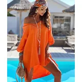 Vestiti Donna Primavera/Estate Made in Italia Quotidiano Vari Colori Curvy(taglie forti) Cotone — foto 1