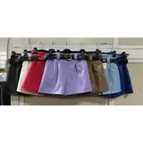 Pantaloni(D) Genere Pantaloni Shorts Donna Quattro stagioni Made in Italia Tempo libero Vari Colori Standard Senza Chiusura — foto 3