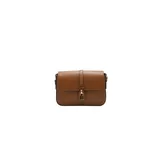 Borsa a Tracolla Donna Primavera/Estate Made in Italia Quotidiano Vari Colori Bottoni — foto 3