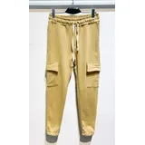 Pantaloni Cargo Uomo Quattro stagioni Made in Italia Quotidiano Vari Colori Standard — foto 1