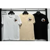 T-shirt&Polo(U) Uomo T-shirt Uomo Uomo Estate Made in Italia Quotidiano Vari Colori Standard — foto 3