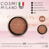 COSMI MILANO FARD COMPATTO PERFECT BLUSH N.103, MADE IN ITALY — foto 1