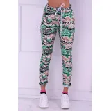 Pantaloni Donna Primavera/Estate Made in Italia Tempo libero Vari Colori Standard Lacci — foto 3