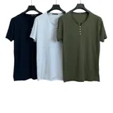 T-shirt Uomo Uomo Primavera/Estate Made in Cina Tempo libero Colori Casuale Curvy(taglie forti) — foto 1
