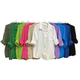 Maglie Donna Autunno Made in Italia Quotidiano Vari Colori Standard — foto 1