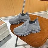 Sneakers basse Donna Primavera/Estate Made in Cina Da Lavoro Colore Unico Piatto Tonda — foto 4