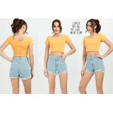 Jeans(D) Genere Jeans Corto Donna Estate Made in Cina Quotidiano Colore Unico Standard — foto 1