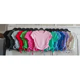 T-Shirt & Top(D) Genere T-Shirt Donna Primavera/Estate Made in Italia Quotidiano Vari Colori Standard — foto 5
