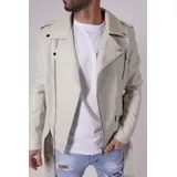 Giacche(U) Genere Giacca di Pelle Uomo Primavera Made in Cina Tempo libero Colore Unico Standard — foto 4