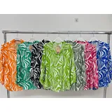 Camicie(D) Genere Camicetta Camicia Donna Primavera/Estate Made in Italia Tempo libero Colore Unico Oversize Viscosa — foto 3
