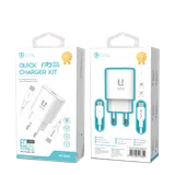 Caricabatterie da casa UNI-PD 25W con cavo PD (imitazione Samsung)(HC1835,Bianco,1USB) — foto 4
