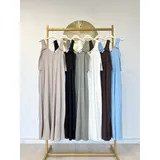 Vestiti Genere Abito Donna Primavera/Estate Made in Italia Quotidiano Colore Unico Standard — foto 1