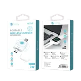 Caricabatterie wireless magnetico UNI-iphone Watch(HC1946,Bianco) — foto 4