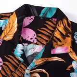 Camicia Uomo Estate Made in Cina Quotidiano Colore Unico Standard Bottoni — foto 3