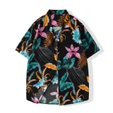 Camicia Uomo Estate Made in Cina Quotidiano Colore Unico Standard Bottoni — foto 1