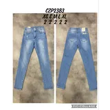 Jeans Skinny Donna Primavera Made in Cina Quotidiano Colore Unico Standard — foto 1