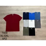 T-shirt Uomo Uomo Estate Made in Cina Quotidiano Vari Colori Curvy(taglie forti) — foto 1