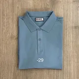 Polo Uomo Uomo Estate Made in Cina Quotidiano Vari Colori Curvy(taglie forti) Bottoni — foto 4