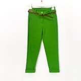 Pantaloni Donna Primavera/Estate Made in Italia Quotidiano Colore Unico Standard — foto 5