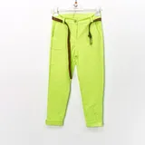 Pantaloni Donna Primavera/Estate Made in Italia Quotidiano Colore Unico Standard — foto 3