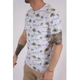 T-shirt&Polo(U) Uomo T-shirt Uomo Uomo Estate Made in Cina Quotidiano Colore Unico Standard — foto 3