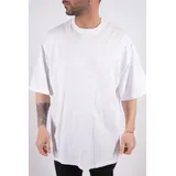 T-shirt&Polo(U) Uomo T-shirt Uomo Uomo Estate Made in Italia Quotidiano Colore Unico Standard — foto 4