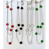 Collana Quattro stagioni Made in Cina Quotidiano Vari Colori — foto 1