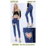 Jeans Skinny Donna Quattro stagioni Made in Cina Tempo libero Colore Unico Standard — foto 1