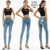 Jeans(D) Genere Jeans Skinny Donna Estate Made in Cina Quotidiano Colore Unico Standard — foto 1