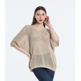 Pullover Pullover Donna Primavera/Estate Made in Italia Quotidiano Colore Unico Standard — foto 1