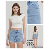 Jeans(D) Genere Jeans Corto Donna Primavera/Estate Made in Cina Tempo libero Colore Unico Standard — foto 1
