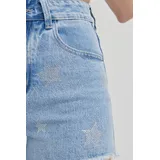 Jeans(D) Genere Jeans Corto Donna Primavera/Estate Made in Cina Tempo libero Colore Unico Standard — foto 3
